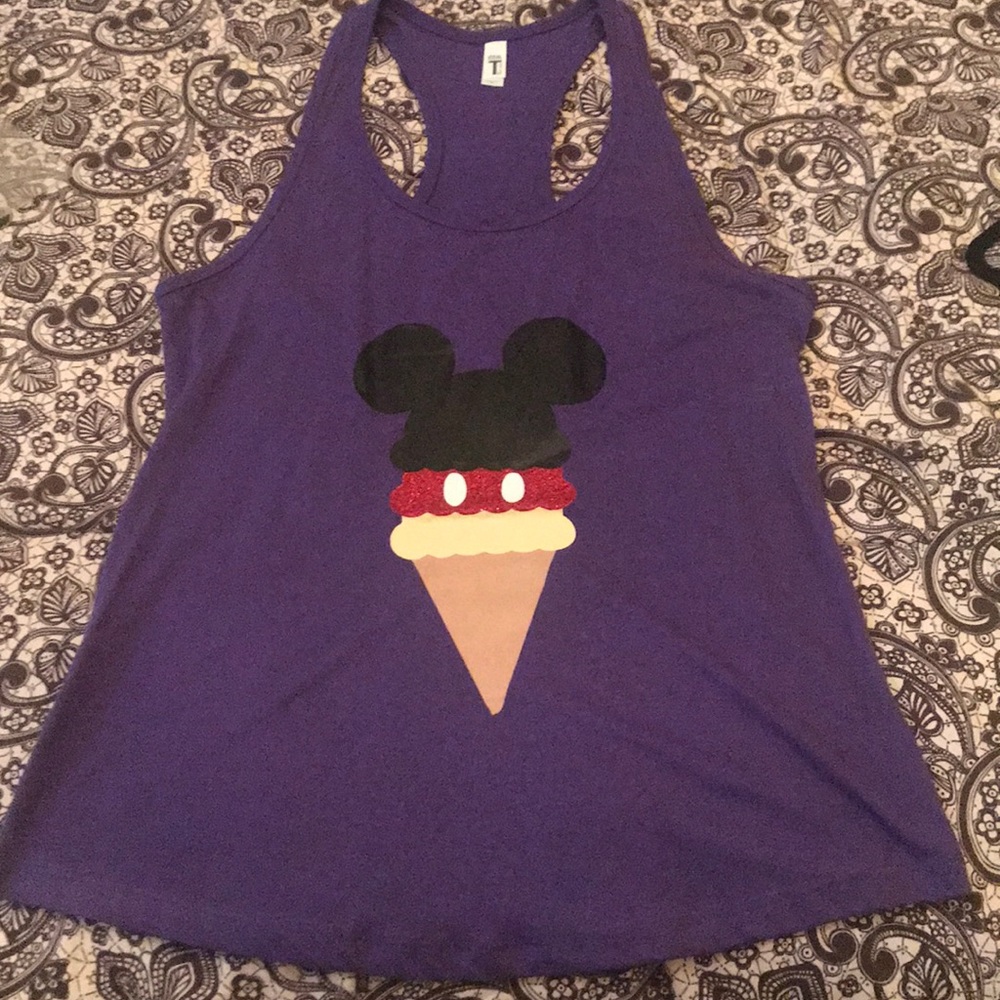 NWOT Mickey Mouse Ice Cream Cone Tank!